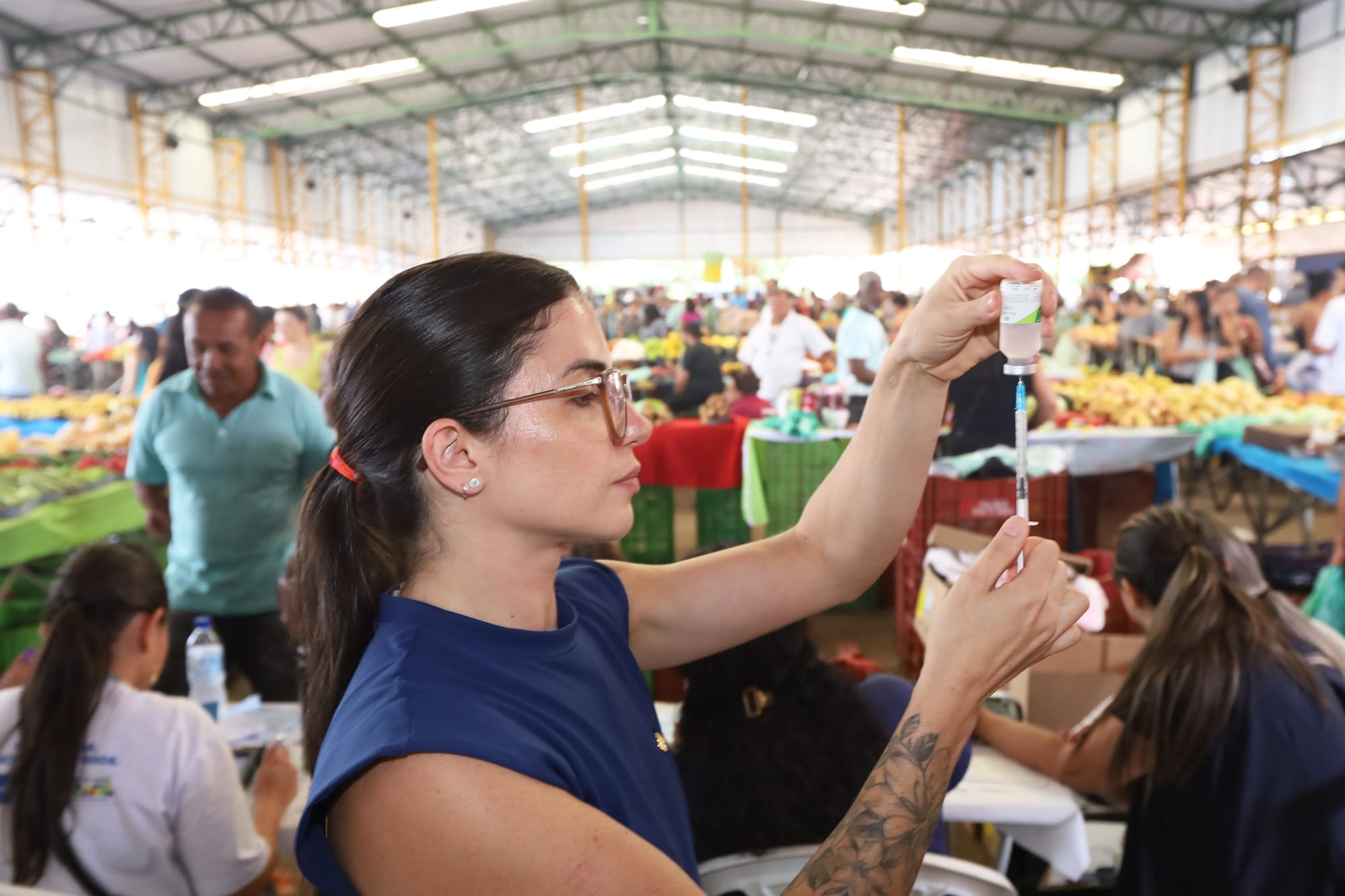 Carro da Vacina leva imunização à população de Brazlândia DF