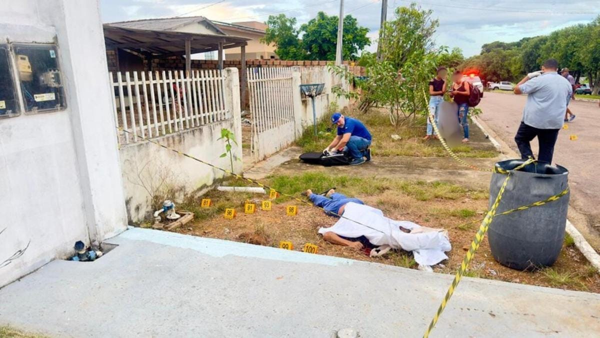Homem é morto a tiros em frente de casa em Nova Canaã do Norte-MT; crime ocorreu após vítima descer de ônibus