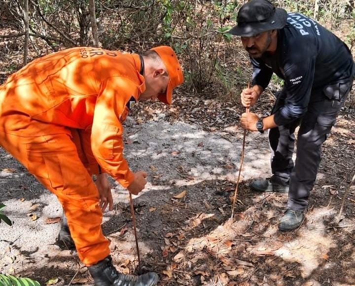 Polícia Civil e Bombeiros encontram corpo de jovem desaparecido em Primavera do Leste-MT