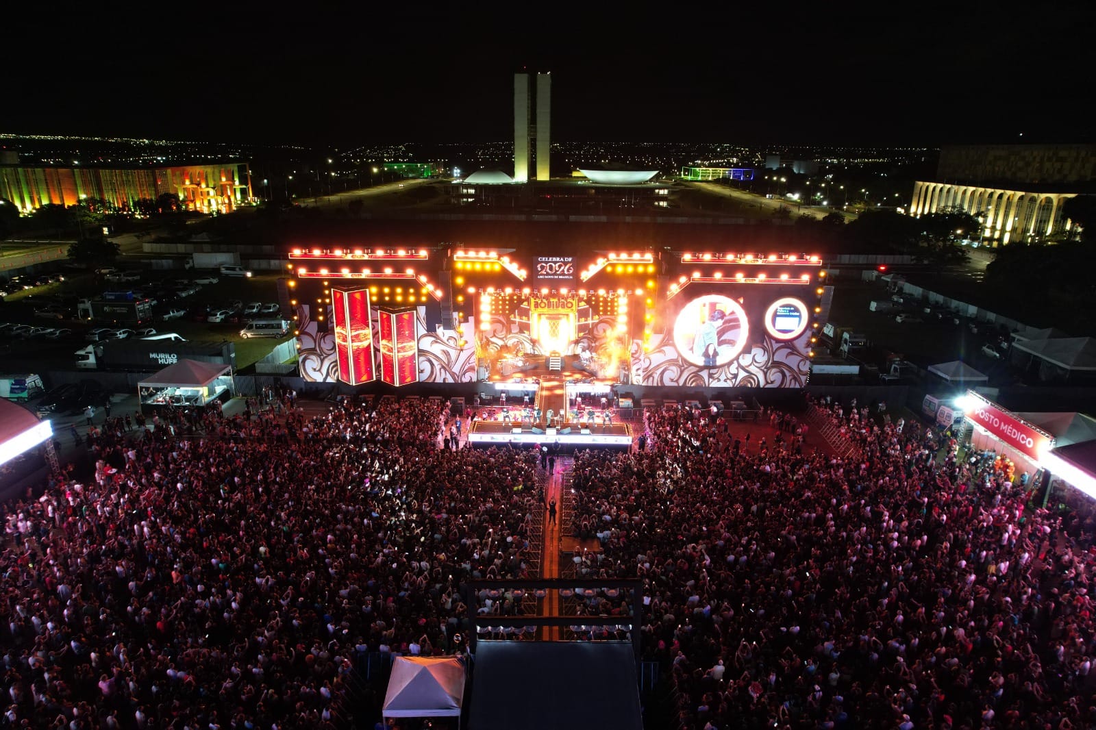 Celebra DF 2026 reúne mais de 400 mil pessoas e consolida Brasília como palco de grandes eventos culturais gratuitos