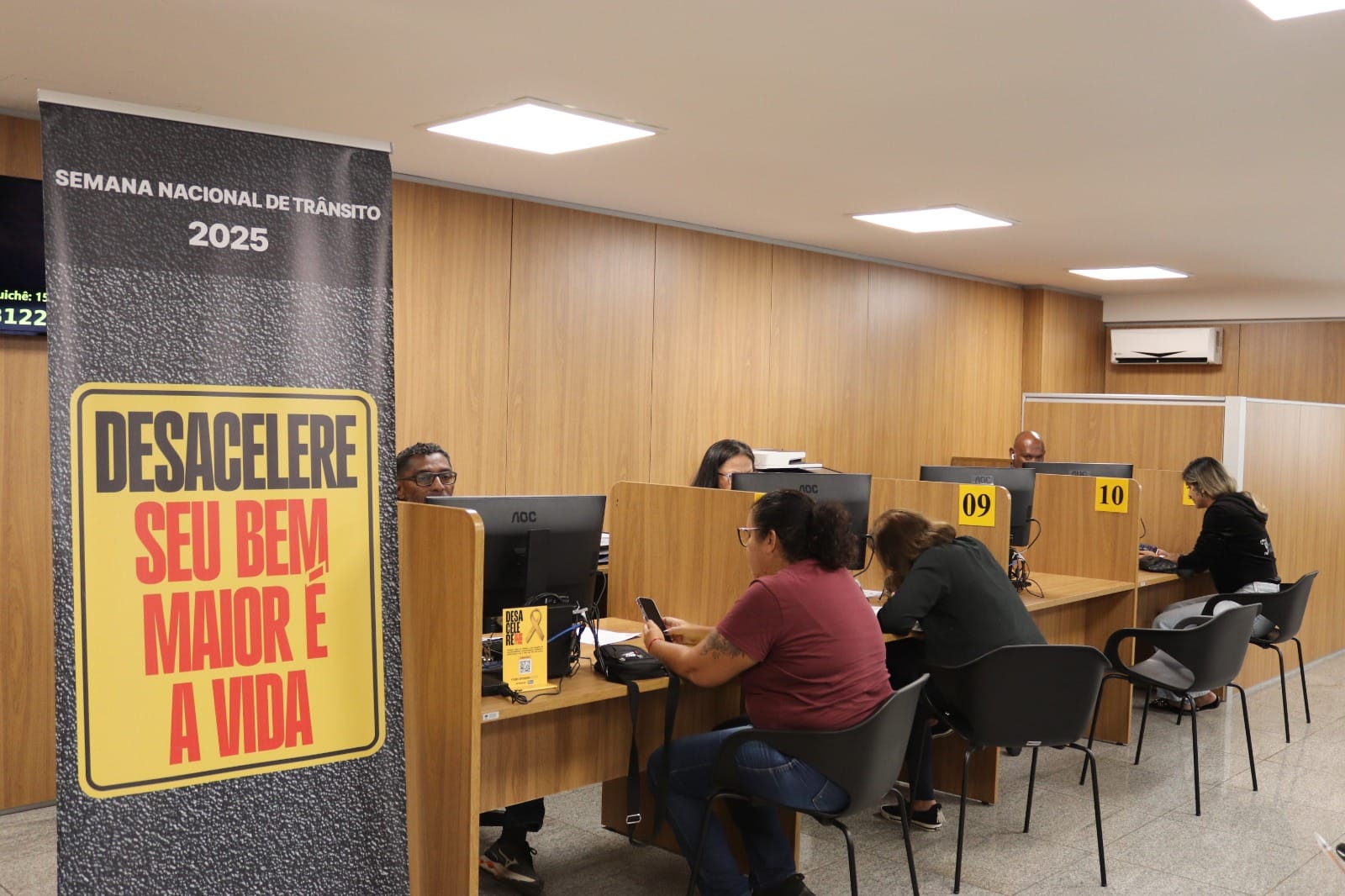 Detran-DF terá novo horário de atendimento ao público