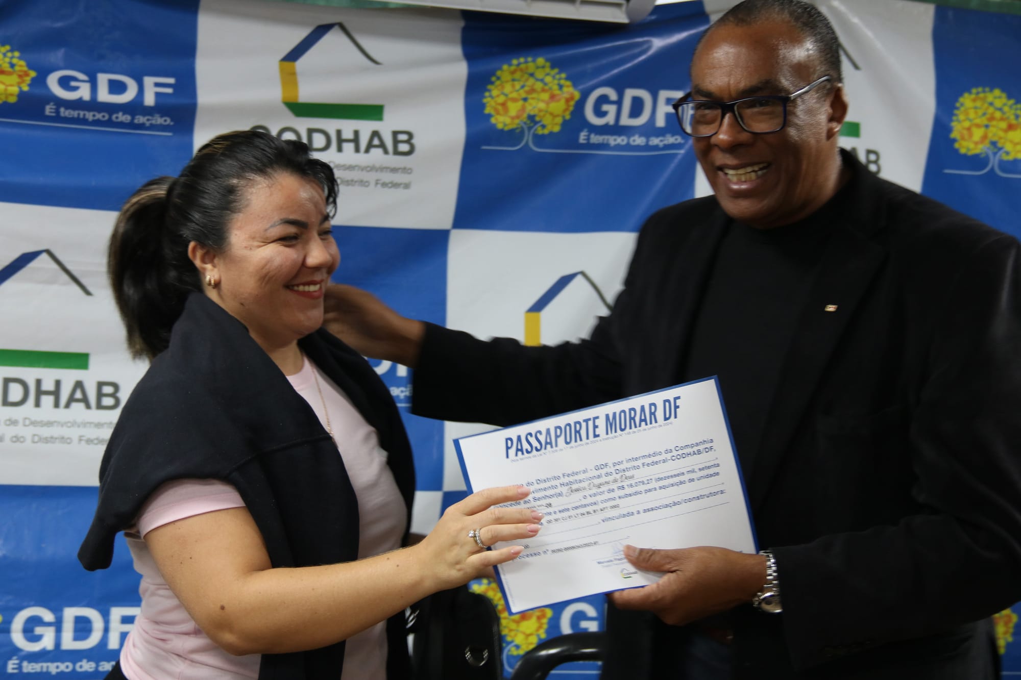 Passaporte Morar DF garantiu casa própria a 90 famílias de baixa renda