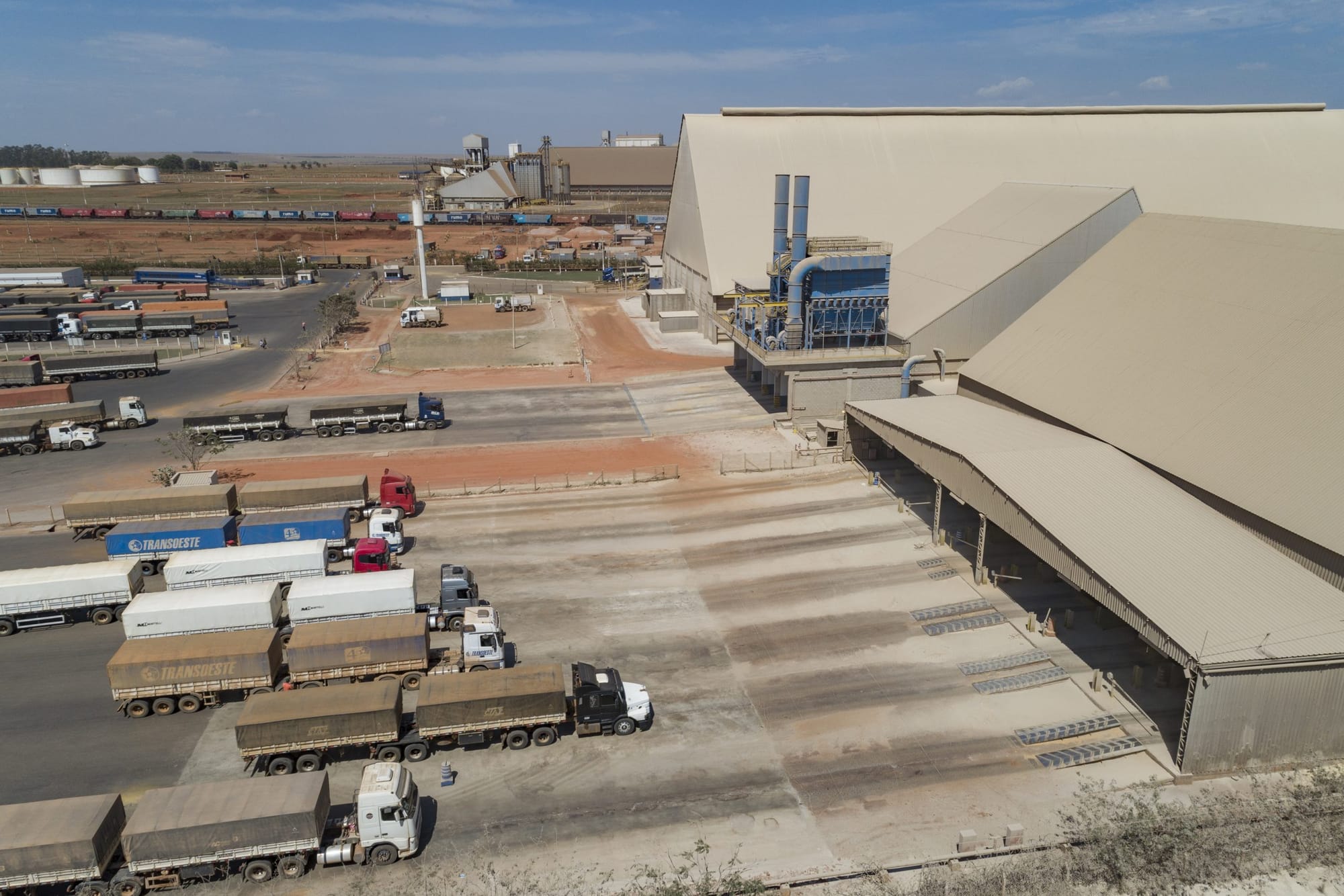 Rondonópolis-MT ganha novo hub logístico no terminal rodoferroviário