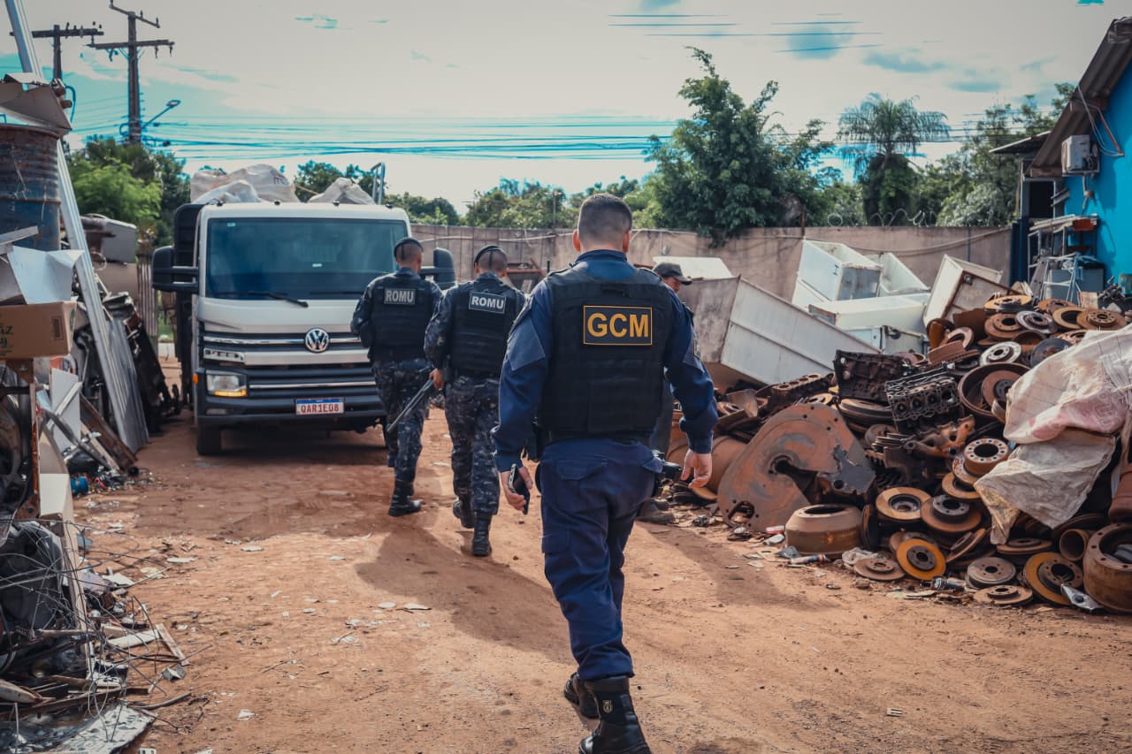 GCM deflagra Operação Ferro-Velho 2026