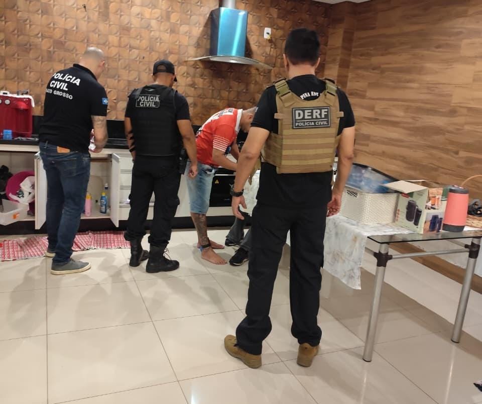 Polícia Civil deflagra Operação Sinal Cortado contra empresa de fachada usada por facção em Cuiabá-MT