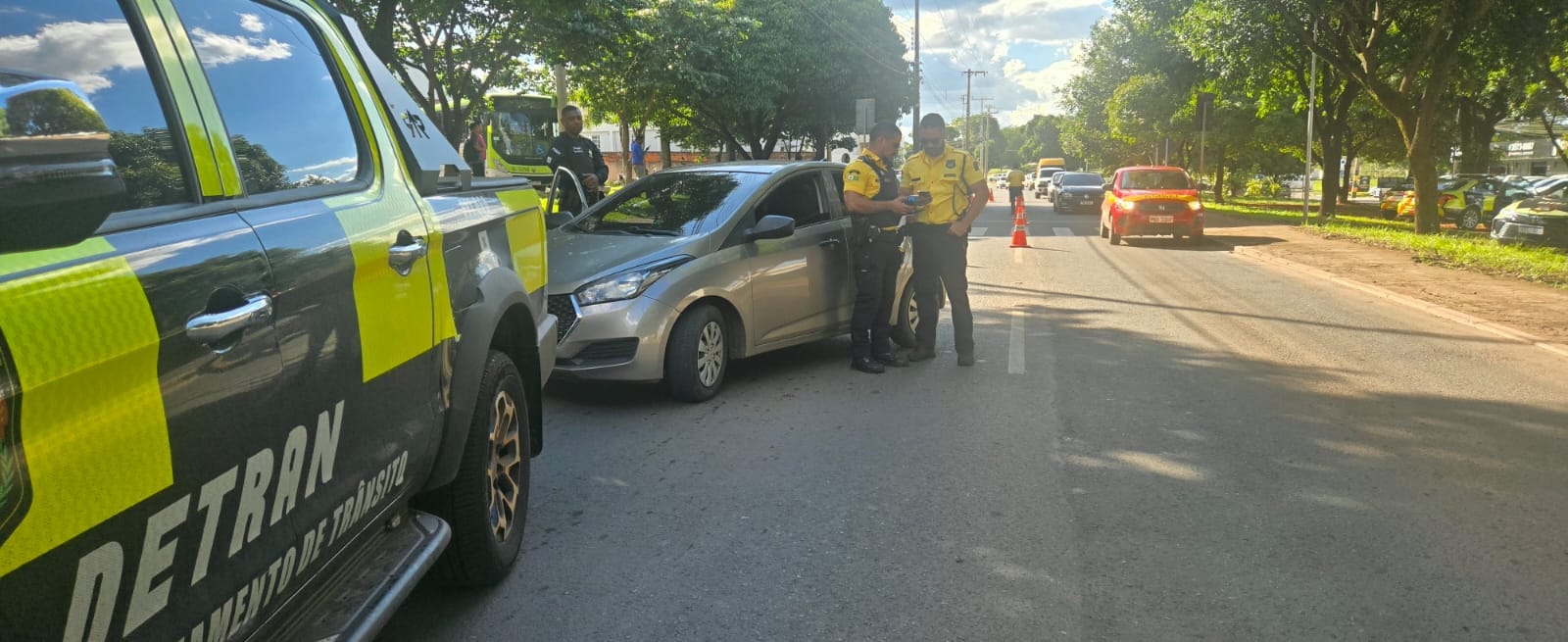 Detran-DF realiza Operação Carnaval Seguro em Taguatinga