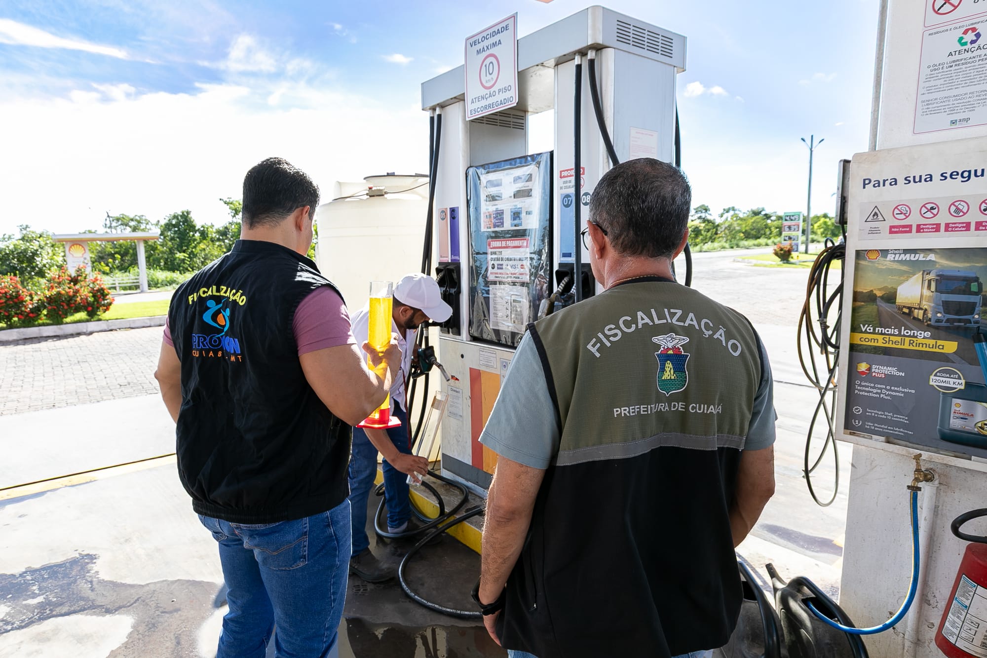 Procon inicia fiscalização em postos de combustíveis de Cuiabá-MT e reforça proteção ao consumidor