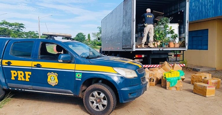 PRF apreende 1,5 tonelada de maconha em Bataguassu (MS)