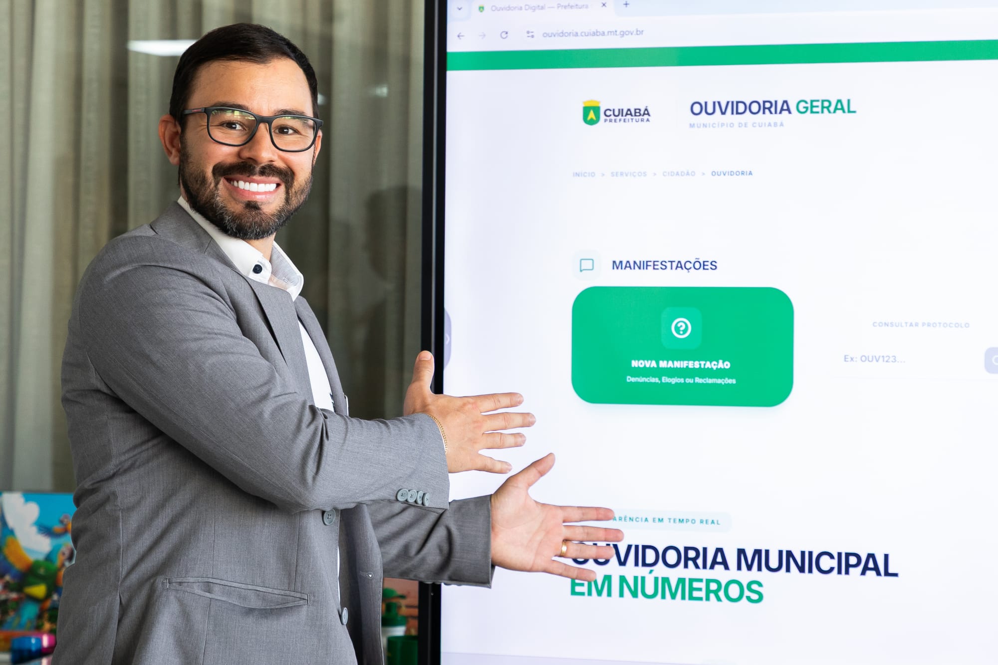 Cuiabá-MT lança Portal da Ouvidoria e reforça transparência no atendimento ao cidadão