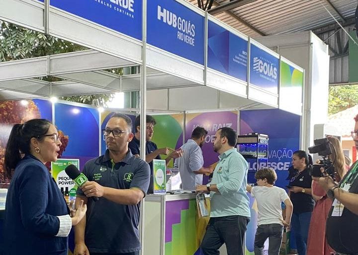 Hub Goiás leva inovação ao agro na Tecnoshow Comigo 2026, em Rio Verde