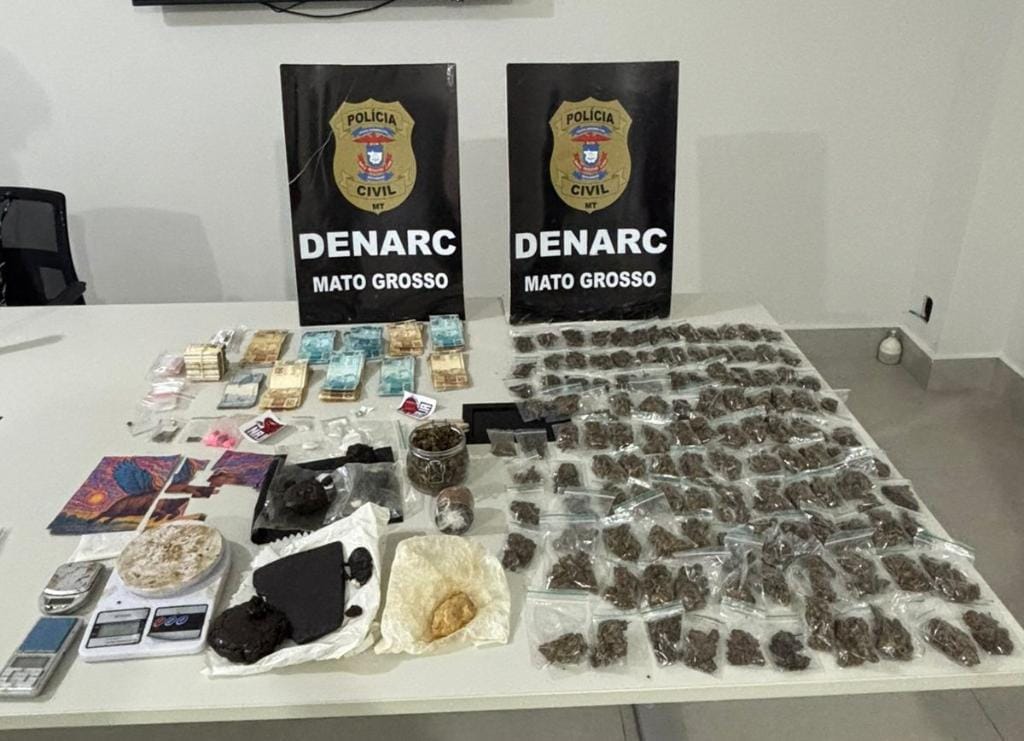 Polícia Civil de MT cumpre mandados contra grupo criminoso que utilizava decisão do STF para traficar entorpecentes