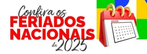 Confira os feriados nacionais e pontos facultativos de 2026