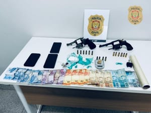 PCDF deflagra ação contra tráfico de drogas e porte ilegal de armas no Guará