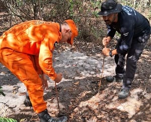Polícia Civil e Bombeiros encontram corpo de jovem desaparecido em Primavera do Leste-MT