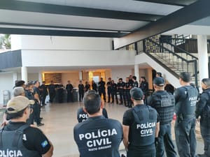 Polícia Civil de MT cumpre dez mandados de prisão contra crimes de estelionato em apoio a Polícia Civil de GO