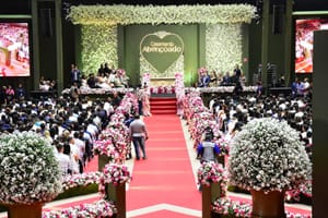 Casamento Abençoado oficializa união de casais em cerimônia neste domingo (22)