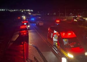 Corpo de Bombeiros socorre vítima presa às ferragens após grave acidente na BR-163