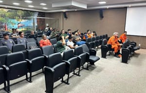 Corpo de Bombeiros e parceiros reforçam estratégia de prevenção no Parque Serra Azul