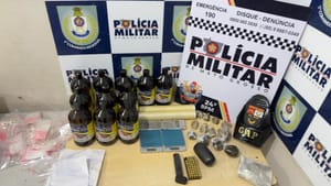Polícia Militar prende suspeito por tráfico de drogas no bairro Pedra 90 em Cuiabá-MT