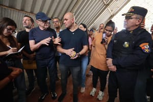 Vice-governador vistoria local que vai receber Ganha Tempo e delegacia no Pedra 90 em Cuiabá-MT