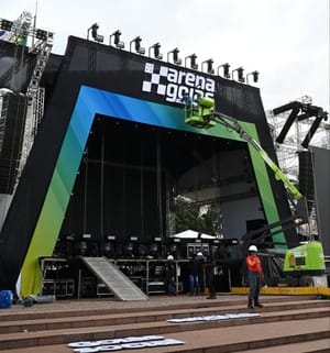 Arena Goiás recebe o público do MotoGP na Praça Cívica