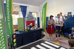 Detran-MS promove ação lúdica e inclusiva em evento pelo Dia Internacional da Pessoa com Síndrome de Down