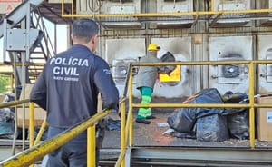 Polícia Civil realiza incineração de drogas apreendidas em Alto Araguaia-MT