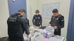 Polícia Civil cumpre ordens judiciais contra empresa investigada por fraude em obras de escolas em Guarantã do Norte-MT