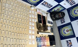 Polícia Militar detém três suspeitos por tráfico ilícito de drogas em Cuiabá-MT