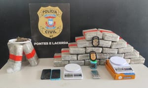 Polícia Civil desarticula esquema de distribuição de entorpecentes em Pontes e Lacerda-MT