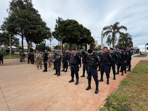 Operação Dois de Ouro mobiliza unidades especializadas da PMDF em Taguatinga
