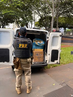 PRF apreende 351 Kg de maconha em Dourados (MS)