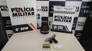 Polícia Militar prende em flagrante suspeito de homicídio em Cáceres-MT