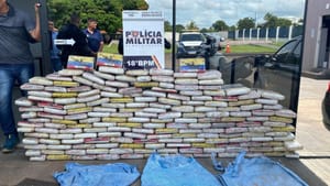 Polícia Militar apreende 229 quilos de maconha e supermaconha em Pontes e Lacerda-MT