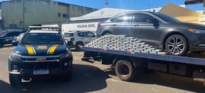 PRF apreende 88 Kg de drogas em Miranda (MS)