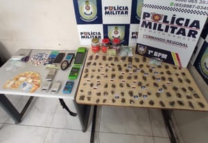 PM de MT apreende 93 porções de super maconha e prende homem por tráfico