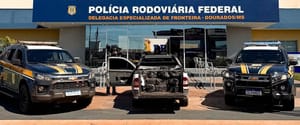 PRF apreende 750 Kg de maconha em Dourados (MS)