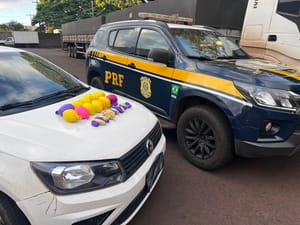 PRF apreende 5 Kg de haxixe em Caarapó (MS)