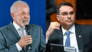 Flávio Bolsonaro Ultrapassa Lula  no 2º Turno com 42% das intenções de voto, contra 40% do atual mandatário