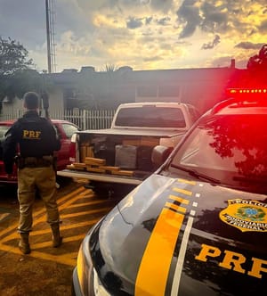 PRF apreende 1,2 tonelada de maconha em Dourados (MS)