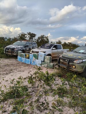 Operação integrada apreende 500 kg de drogas e gera prejuízo de R$ 14,6 milhões às facções criminosas