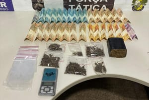 Força Tática prende suspeito por tráfico de drogas durante patrulhamento em Rondonópolis-MT